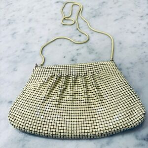 Vintage Mesh Evening Bag Clutch Purse Metal Chainmail Party‎ Handbag